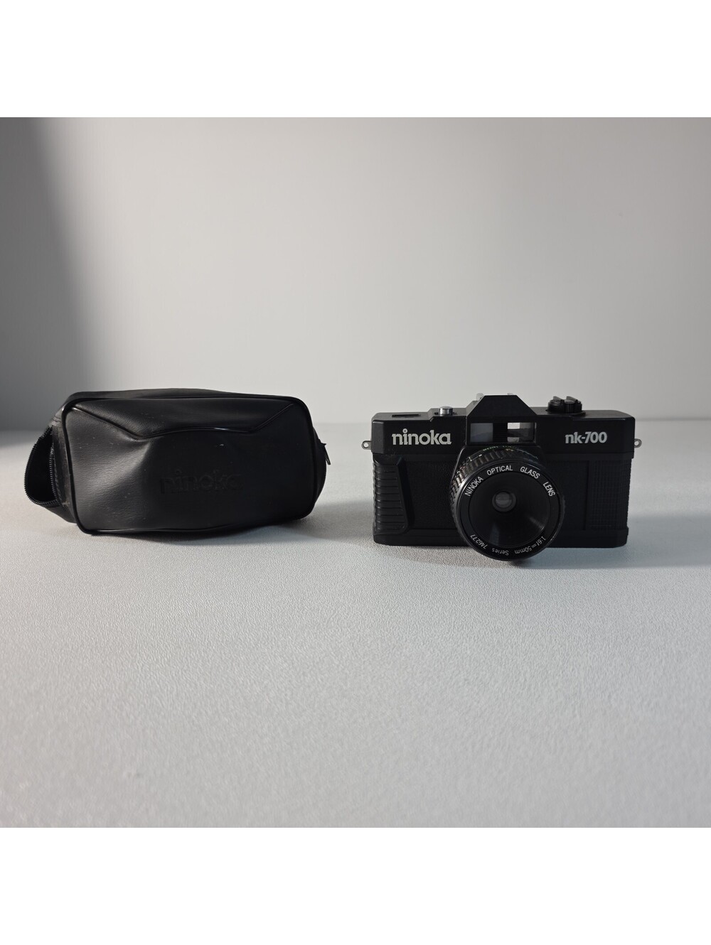Vintage Ninoka NK-700 35mm Point & Shoot Camera w/ 50mm Lens , With Case
